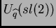$U_{\widehat q}(sl(2))$