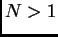 $N >1$