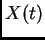 $X(t)$