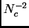 $N_c^{-2}$